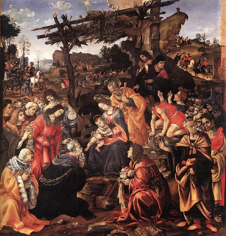 Adoration of the Magi sg, LIPPI, Filippino